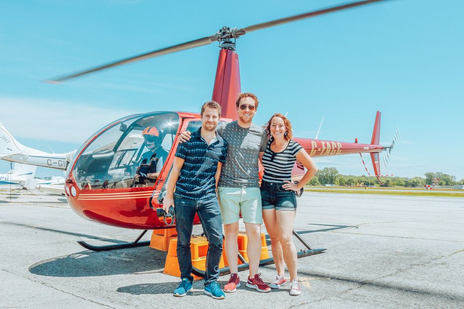 tour en helicóptero